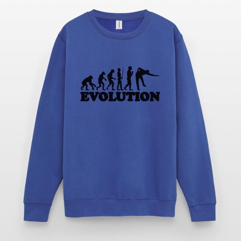 Idée Billard Billard Billard Evolution Evolution Sweat-shirt Unisexe