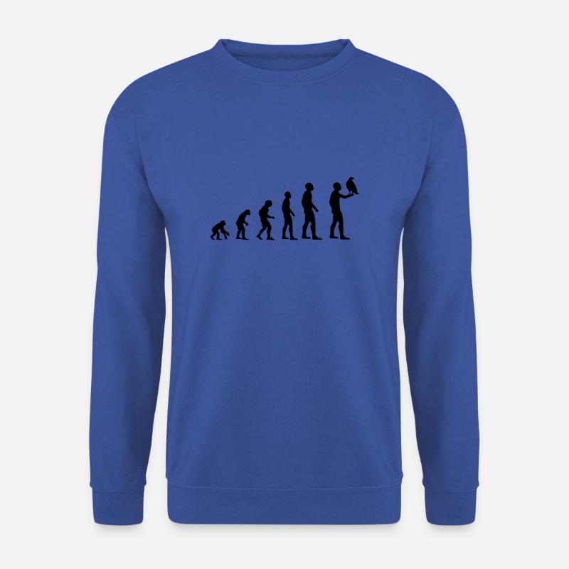 Evolution falconer - Unisex Sweatshirt - royal blue