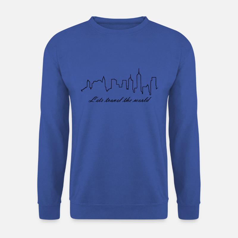 Travel - Unisex Pullover - Royalblau