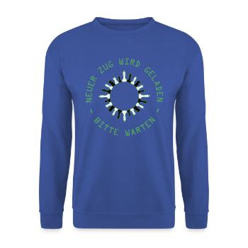 Schach Figuren Neuer Zug Wird Geladen Geschenk - Unisex Pullover - Royalblau - Vorne - Alina (178cm) & Michal (187cm)