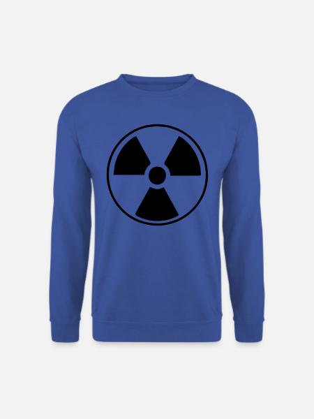 Radioactive Symbole radio-symbolique vecteur - Sweat-shirt Unisexe - bleu royal