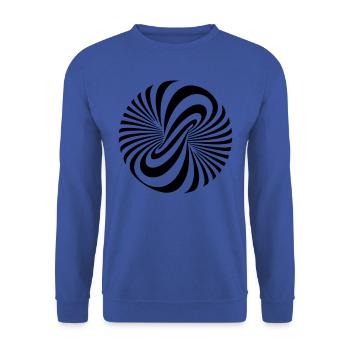 Morph - Sweat-shirt Unisexe - bleu royal - Devant - Alina (178cm) & Michal (187cm)