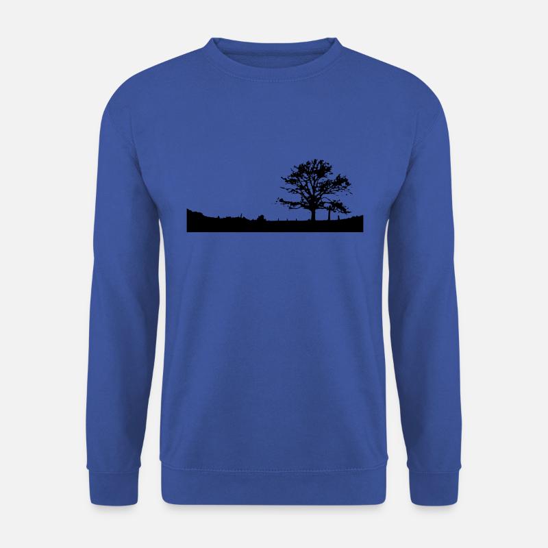 Bergisches Land - Baum auf dem Lande - Unisex Pullover - Royalblau