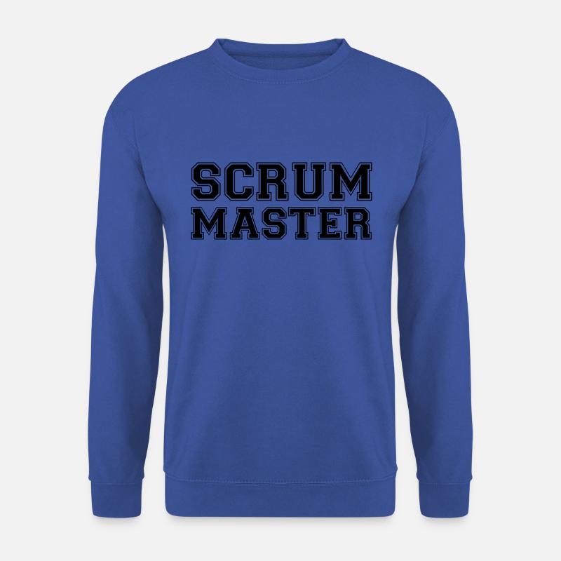 scrum master - Unisex Pullover - Royalblau