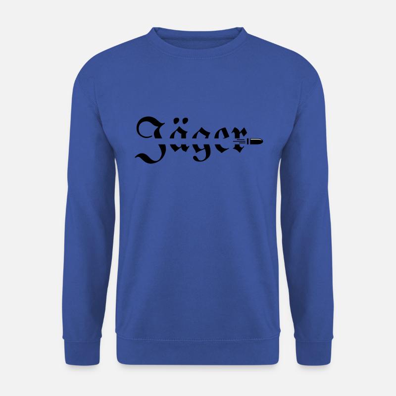 Jaeger Jäger Beruf Schuss Jagdkommando - Unisex Pullover - Royalblau