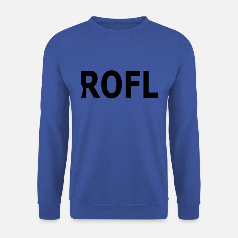 Rofl Gamer Gaming Zocker Tshirt - Unisex Pullover - Royalblau