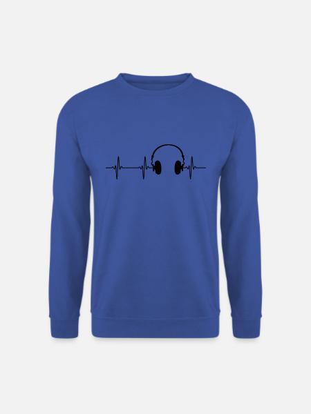 Braingasm ASMR Kribbeln Triggers Kopfhoerer - Unisex Pullover - Royalblau