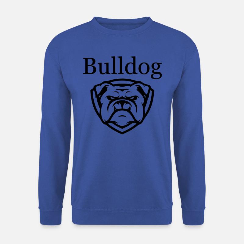 Bulldog - Unisex Pullover - Royalblau