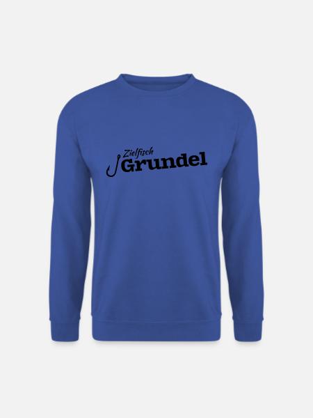 LetzterWurf Zielfisch Grundel Angeln - Unisex Pullover - Royalblau