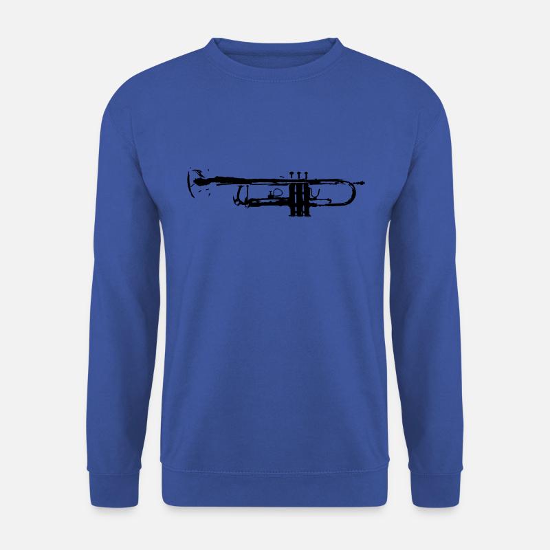 Trompete - Unisex Pullover - Royalblau