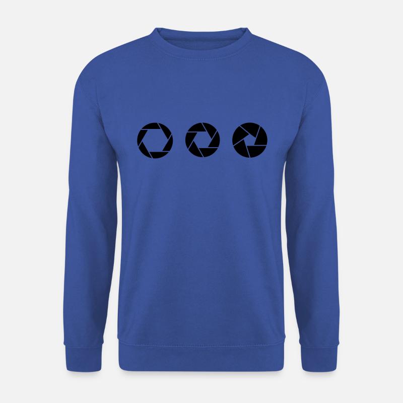 Camera - shutter / shutter - Unisex Sweatshirt - royal blue