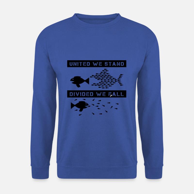 United we stand, divided we fall ONE einsatzbereit - Unisex Pullover - Royalblau
