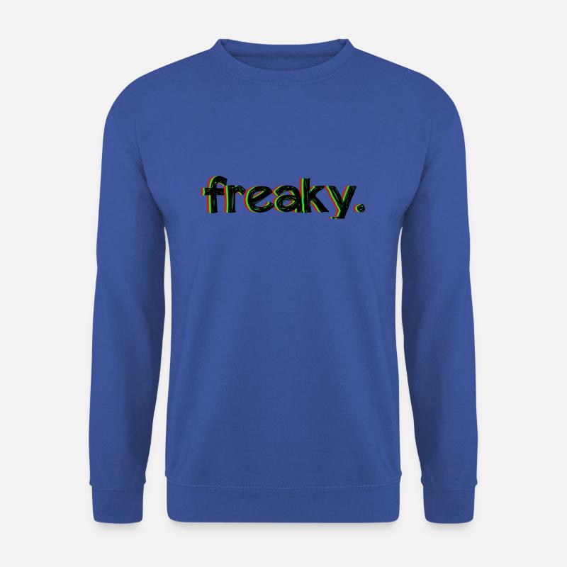 freaky. - Unisex Pullover - Royalblau