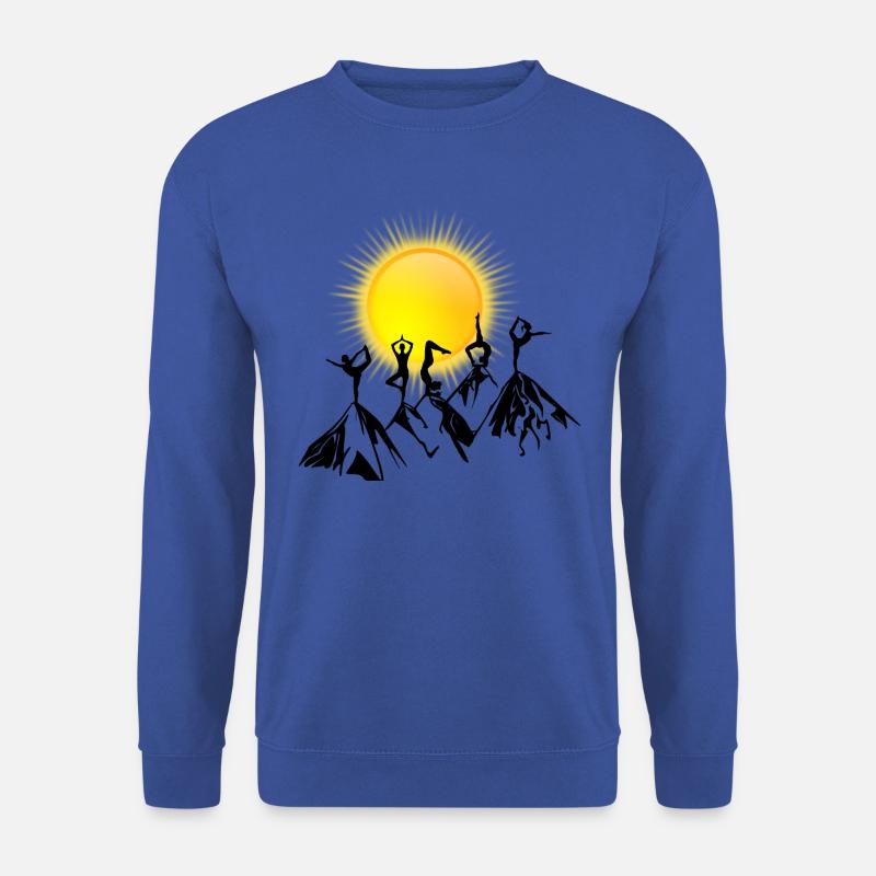 Sunshine Yoga - Unisex Pullover - Royalblau