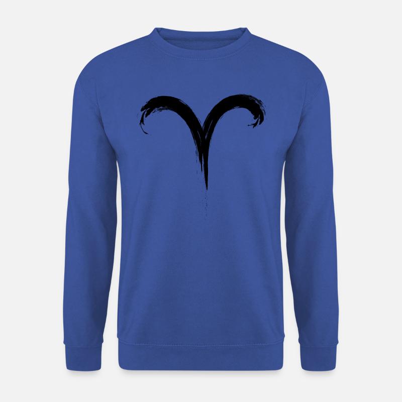 Widder - Unisex Pullover - Royalblau