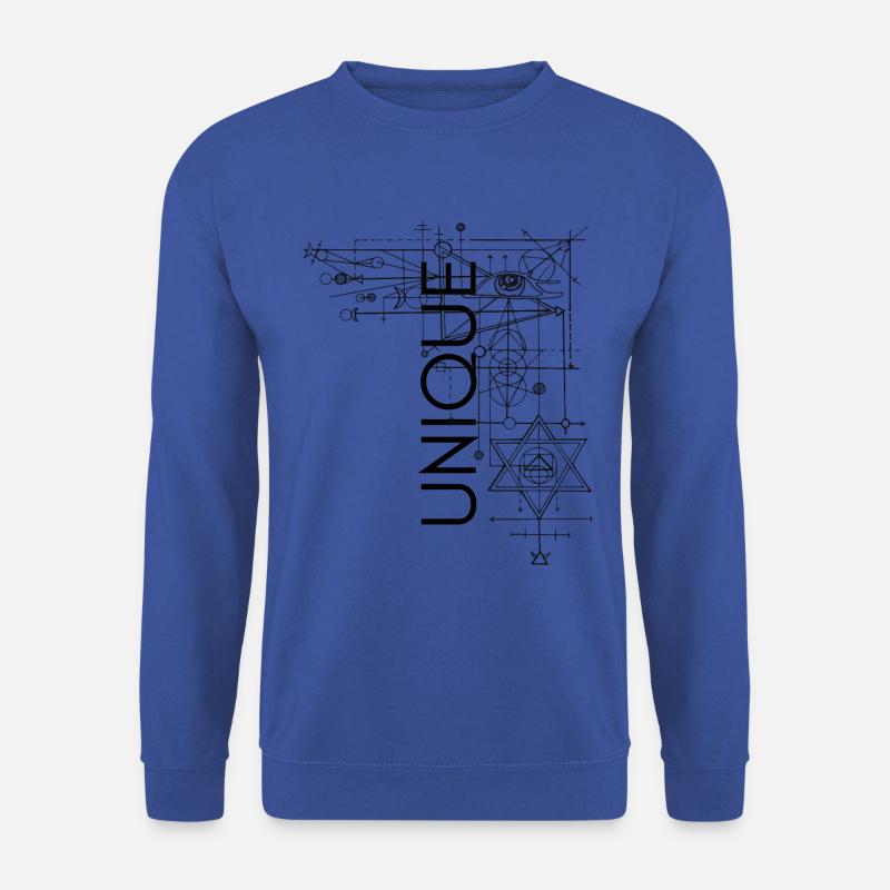 EINZIGARTIG three - Unisex Pullover - Royalblau