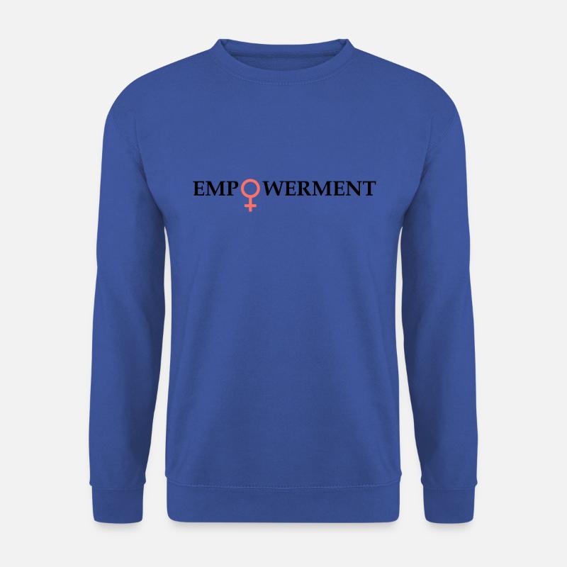 Frauenpower, Empowerment, Venussymbol - Unisex Pullover - Royalblau
