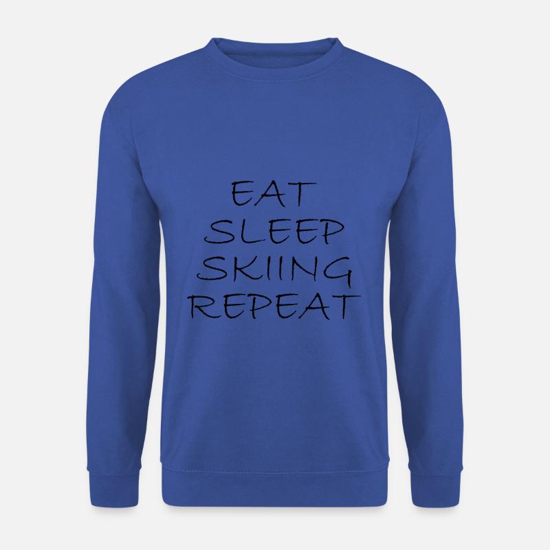 Skiing - Unisex Pullover - Royalblau