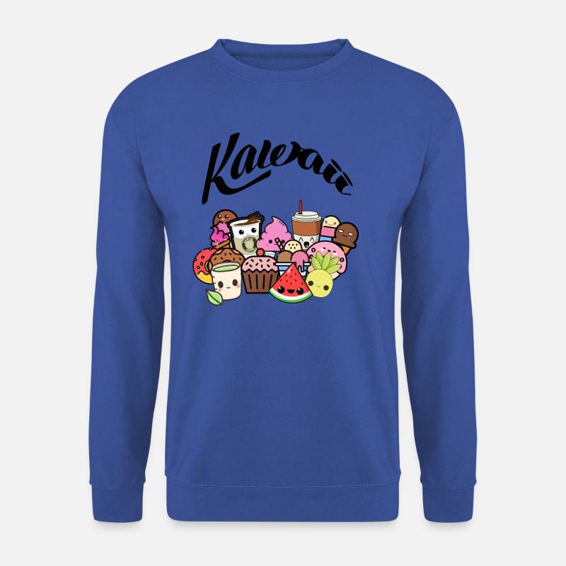 Kawaii - Süssigkeiten - Unisex Pullover - Royalblau