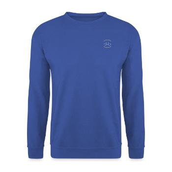 Faites du vélo - Sweat-shirt Unisexe - bleu royal - Devant - Alina (178cm) & Michal (187cm)