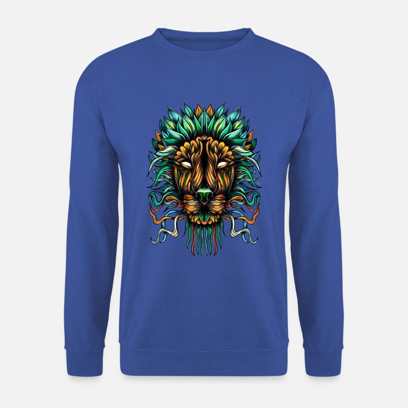 Löwe-Farbe - Unisex Pullover - Royalblau