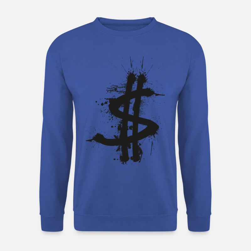 BTBR $ Dollar Splash - Unisex Pullover - Royalblau