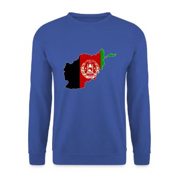 Afghanistan - Unisex Sweatshirt - royal blue - Front - Alina (178cm) & Michal (187cm)