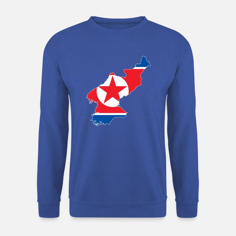 Nordkorea - Unisex Pullover - Royalblau