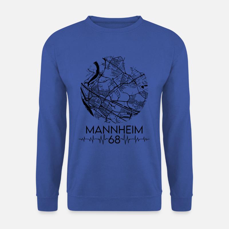 Mannheim 68 - Unisex Pullover - Royalblau