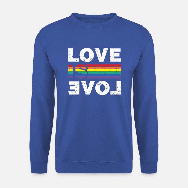 Love Is Love - Unisex Pullover - Royalblau
