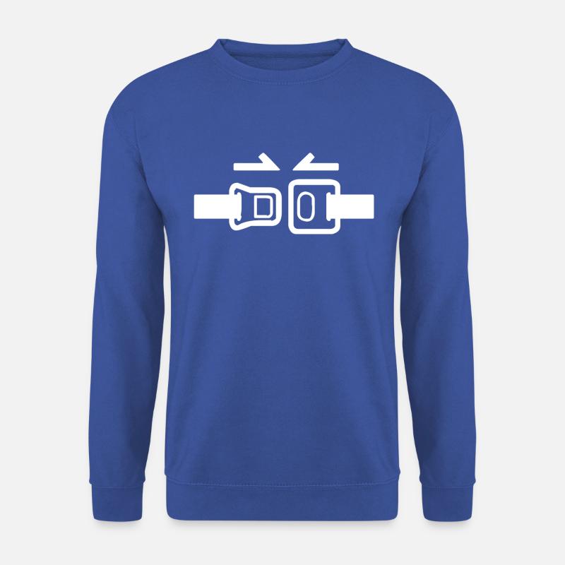 Fasten seatbelt - Unisex Pullover - Royalblau