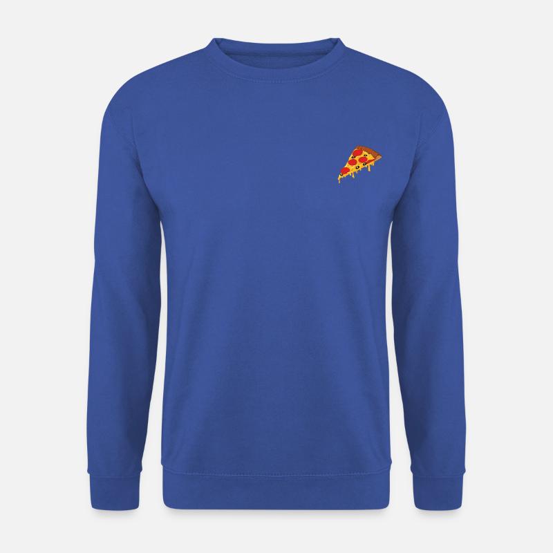 Pizza Stück - Unisex Pullover - Royalblau