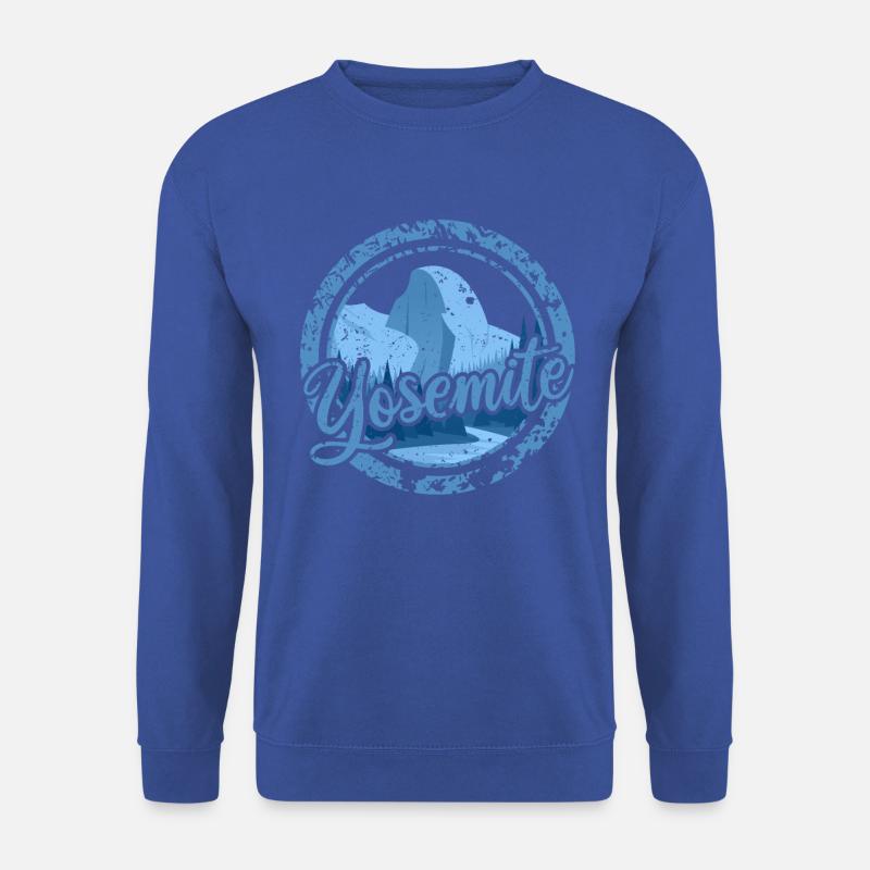 Yosemite Sky Blue - Unisex Pullover - Royalblau