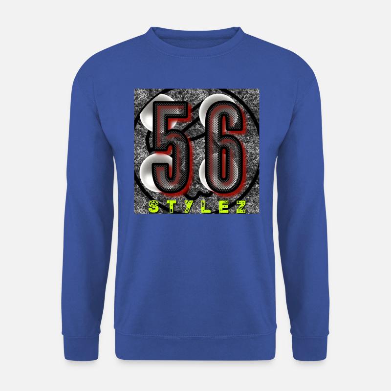 56-Stylez - Abbild - 2023 - Unisex Pullover - Royalblau