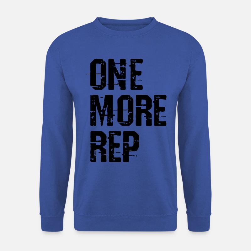 One More Rep vector - Unisex Sweatshirt - royal blue