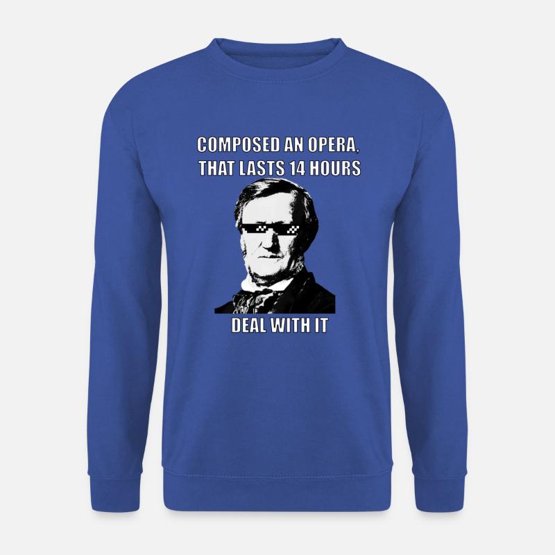 Musik Meme Wagner "14 Hours" - Unisex Pullover - Royalblau
