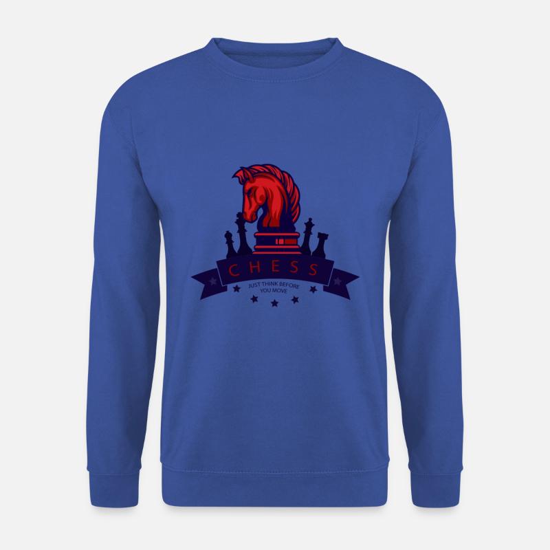 Schach - Unisex Pullover - Royalblau