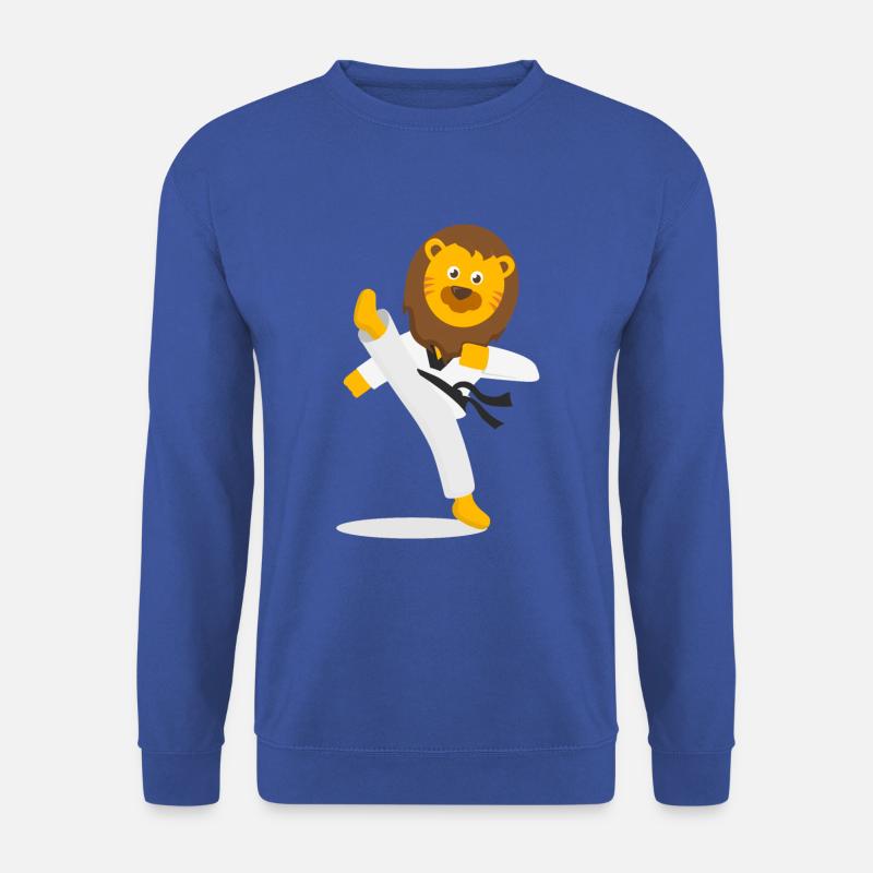 Löwe Kampfsport Karate Kickboxen - Unisex Pullover - Royalblau
