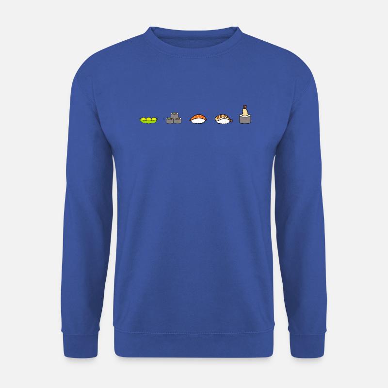 Sushi-Set - Unisex Pullover - Royalblau