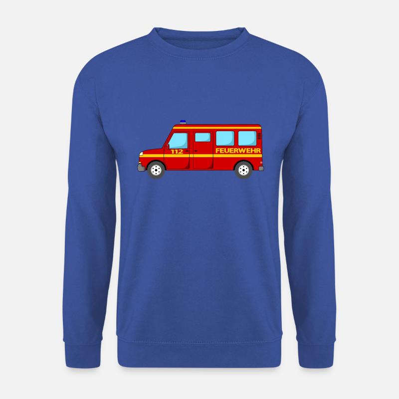 Feuerwehrbus 112 - Unisex Pullover - Royalblau
