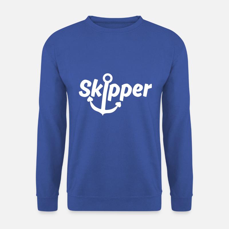 Crew - Skipper Sailing Charter Team - Unisex Sweatshirt - royal blue