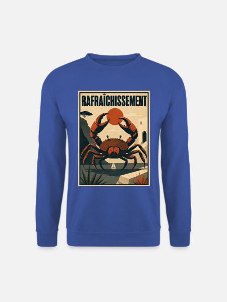 Mediterranean Crab - Unisex Pullover - Royalblau