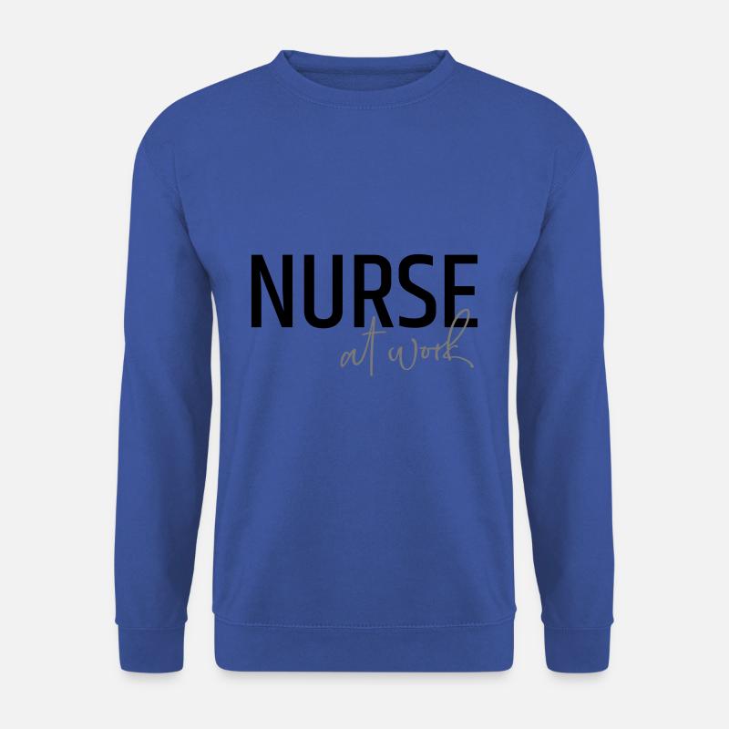 Nurse at work - Unisex Sweatshirt - royal blue