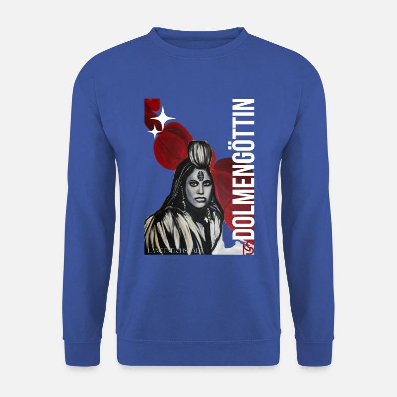 Dolmengöttin Langeneichstädt - Unisex Pullover - Royalblau