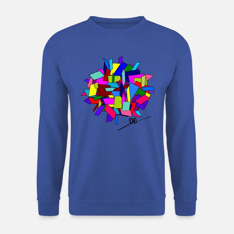 Fragmente - Unisex Pullover - Royalblau