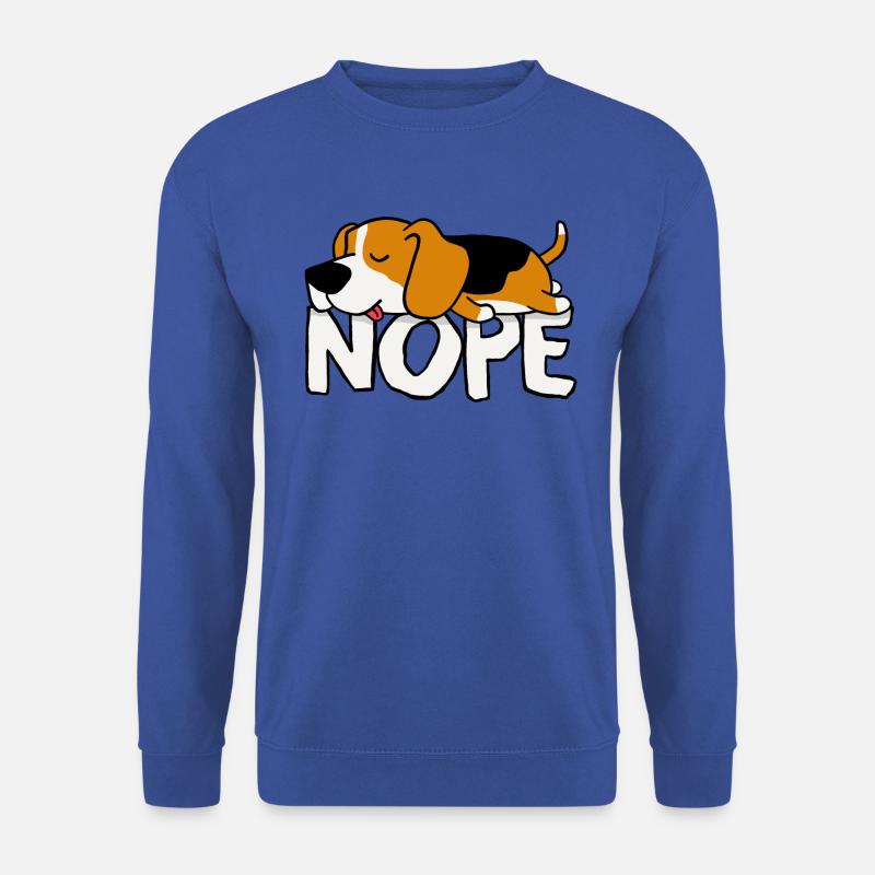Nope! Beagle - Unisex Pullover - Royalblau