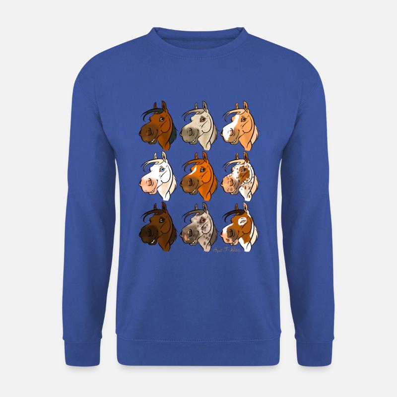 Pferdesammlung "Rascals", die 9! - Unisex Pullover - Royalblau
