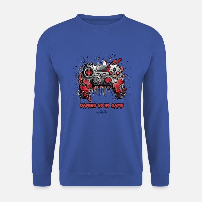 Gaming is no fun, gamers - Unisex Sweatshirt - royal blue