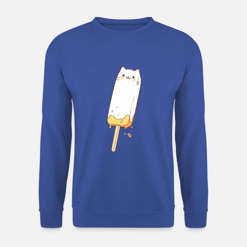 A cute popsicle cat - Unisex Sweatshirt - royal blue