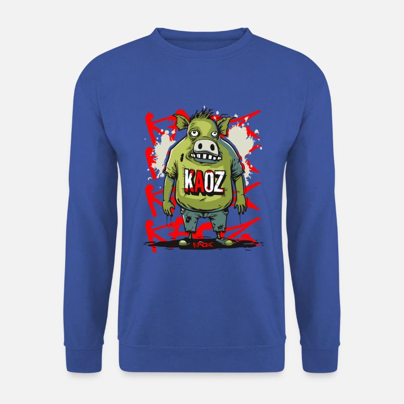 L’existence d’un cochon - Sweat-shirt Unisexe - bleu royal